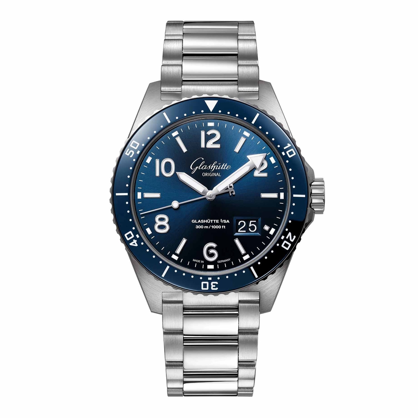 SeaQ Panorama Date 43.2mm Mens Watch Blue SeaQ Panorama Date 43.2mm Mens Watch Blue image