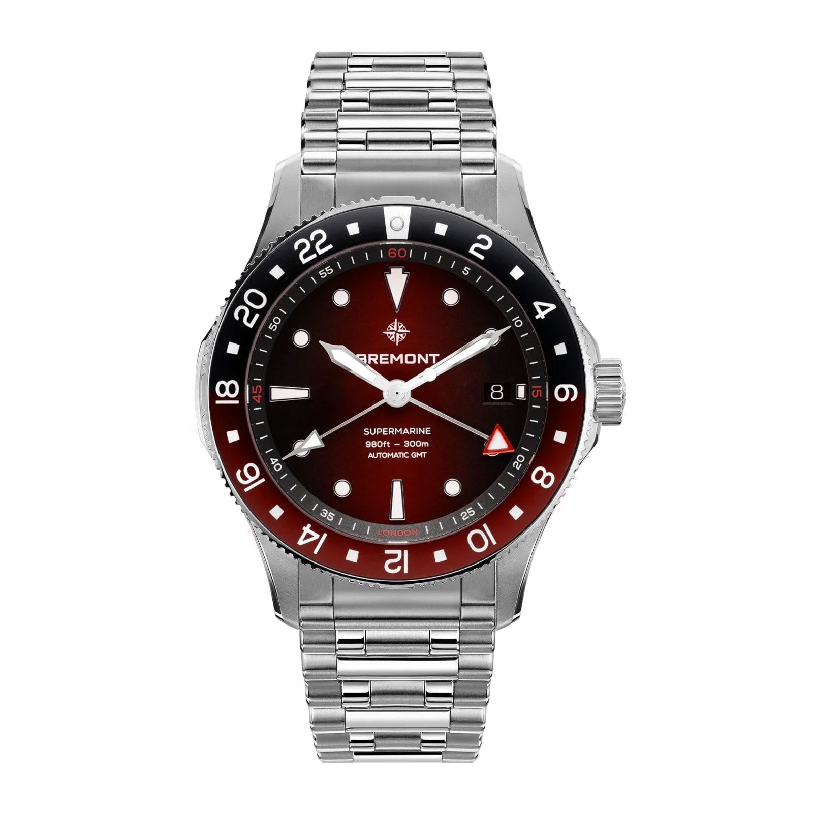 Supermarine 300M GMT Automatic 40mm Limited Edition Unisex Watch Red image