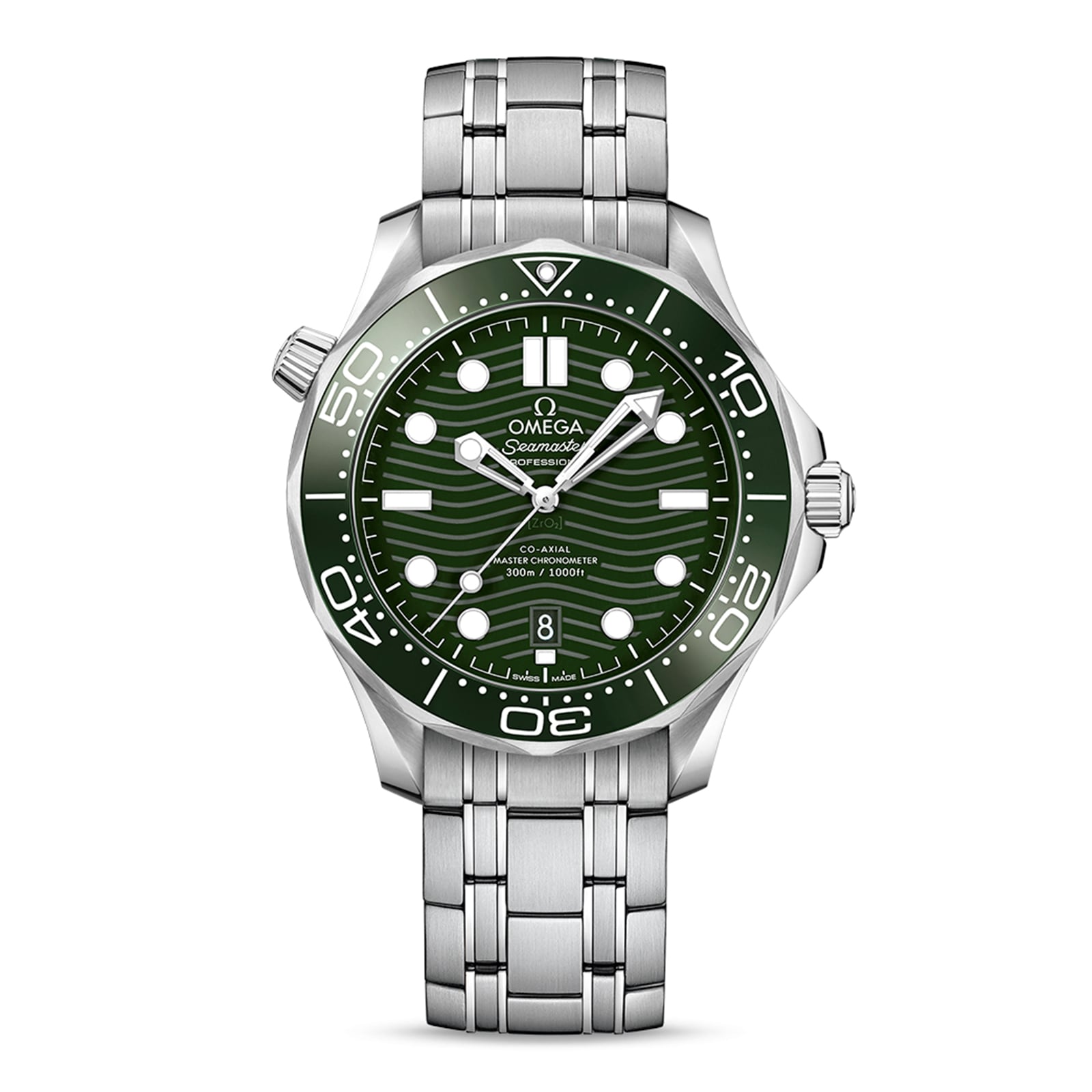Seamaster Diver 300m Co-Axial Master Chronometer 42mm Mens Watch Green image