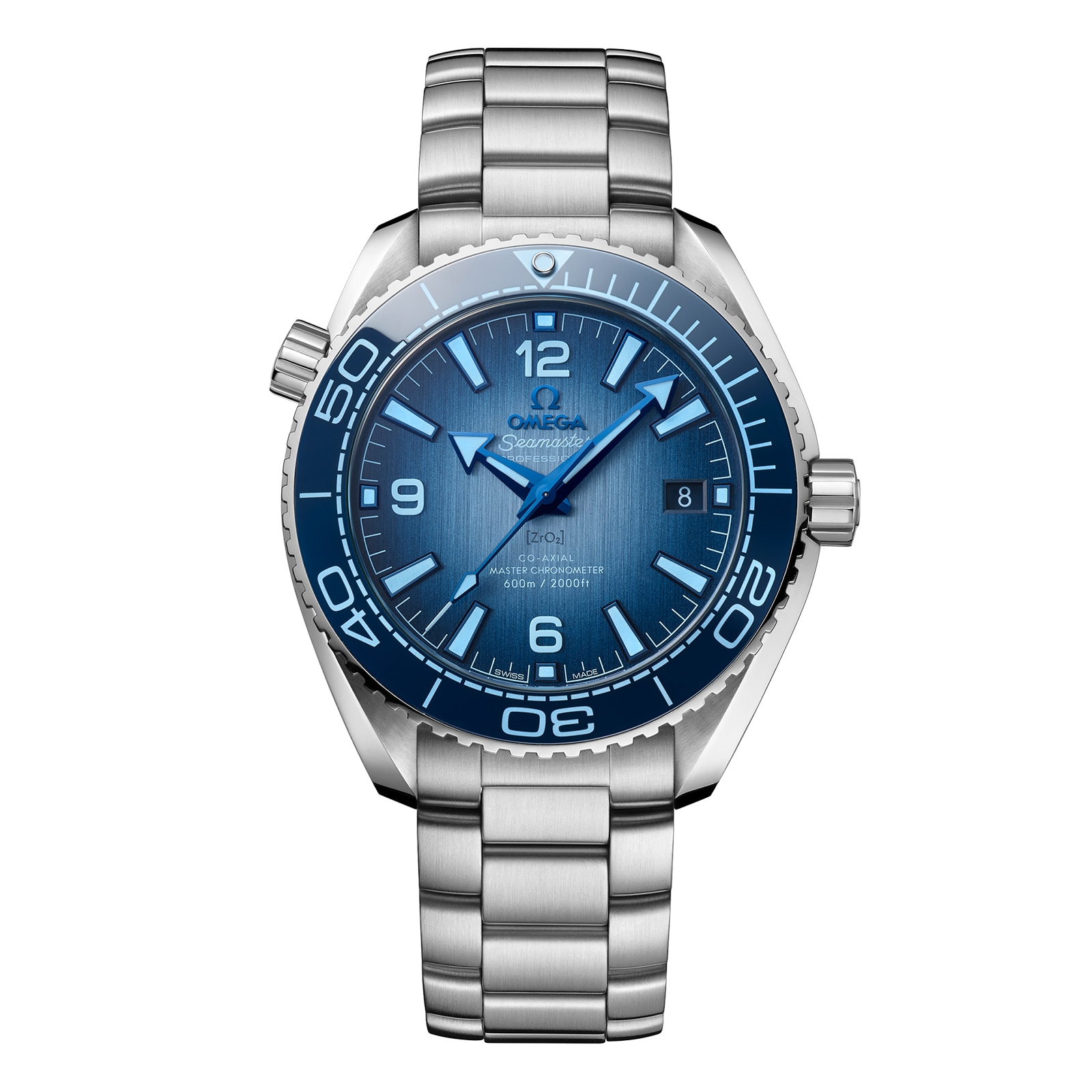 Seamaster Planet Ocean 600M Co-Axial Master Chronometer 39.5mm Summer Blue Seamaster Planet Ocean 600M Co-Axial Master Chronometer 39.5mm Summer Blue image