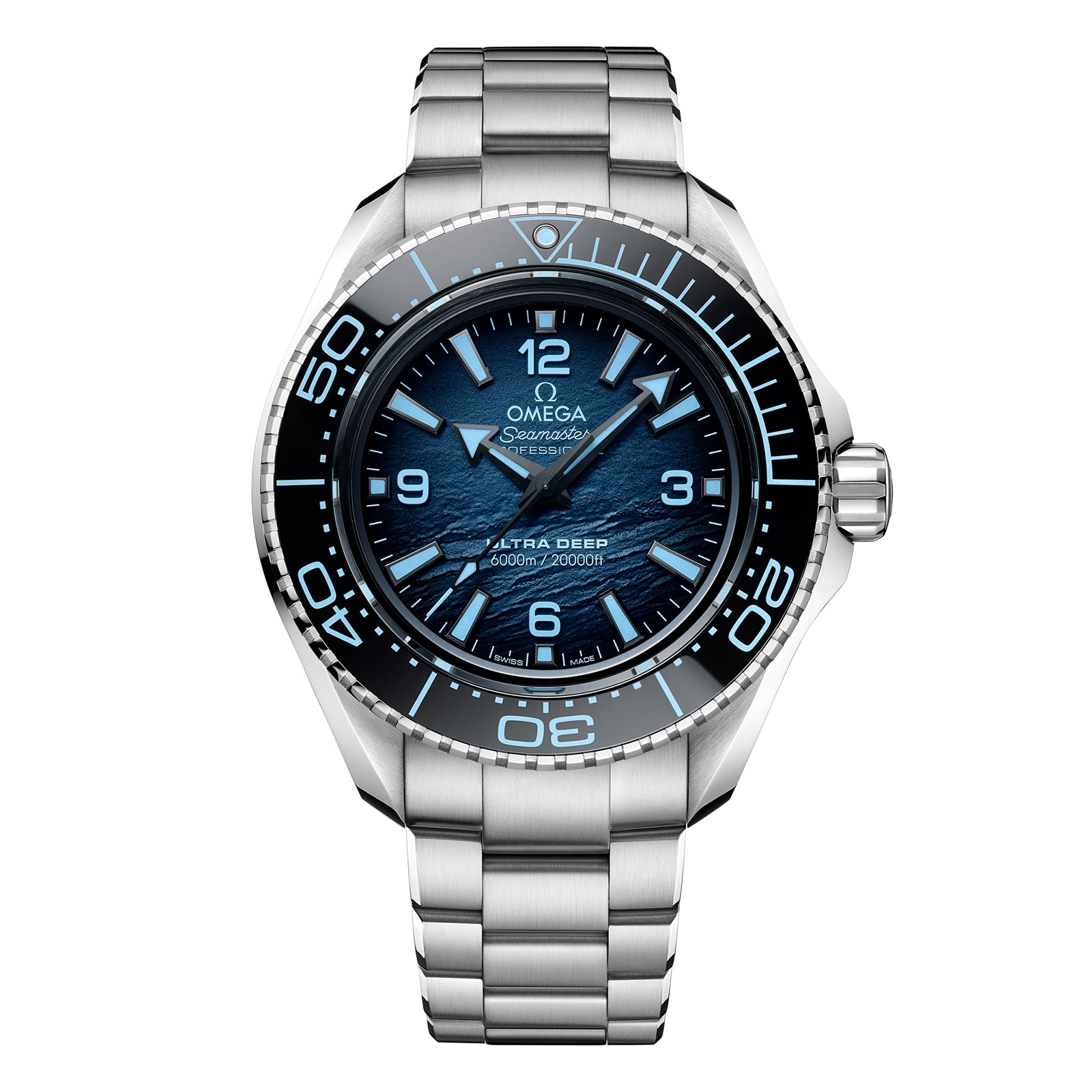 Seamaster Planet Ocean 6000M Co-Axial Master Chronometer 45.5mm Summer Blue Seamaster Planet Ocean 6000M Co-Axial Master Chronometer 45.5mm Summer Blue image