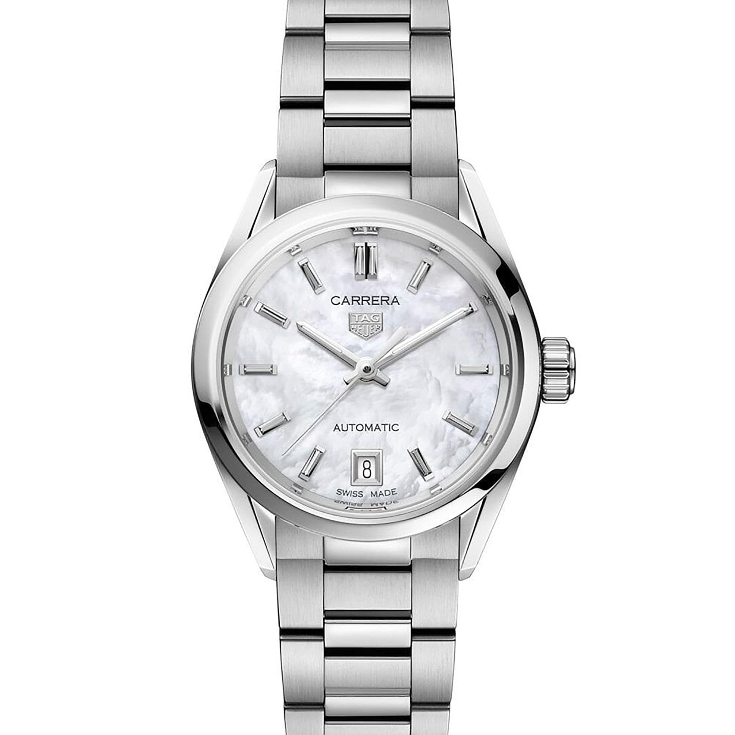 Carrera Three-Hand 29mm Automatic Ladies Watch image