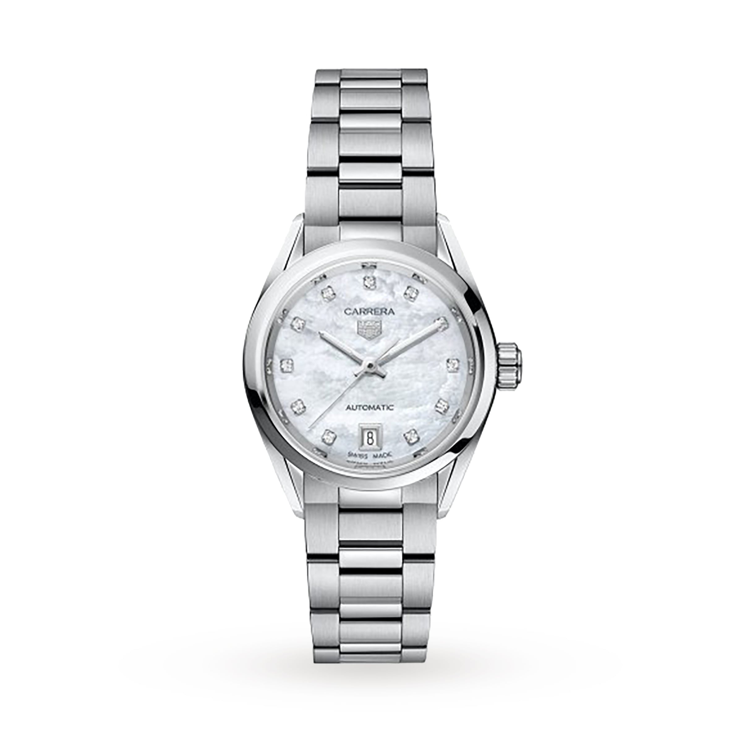 Carrera Three-Hand 29mm Automatic Ladies Watch image