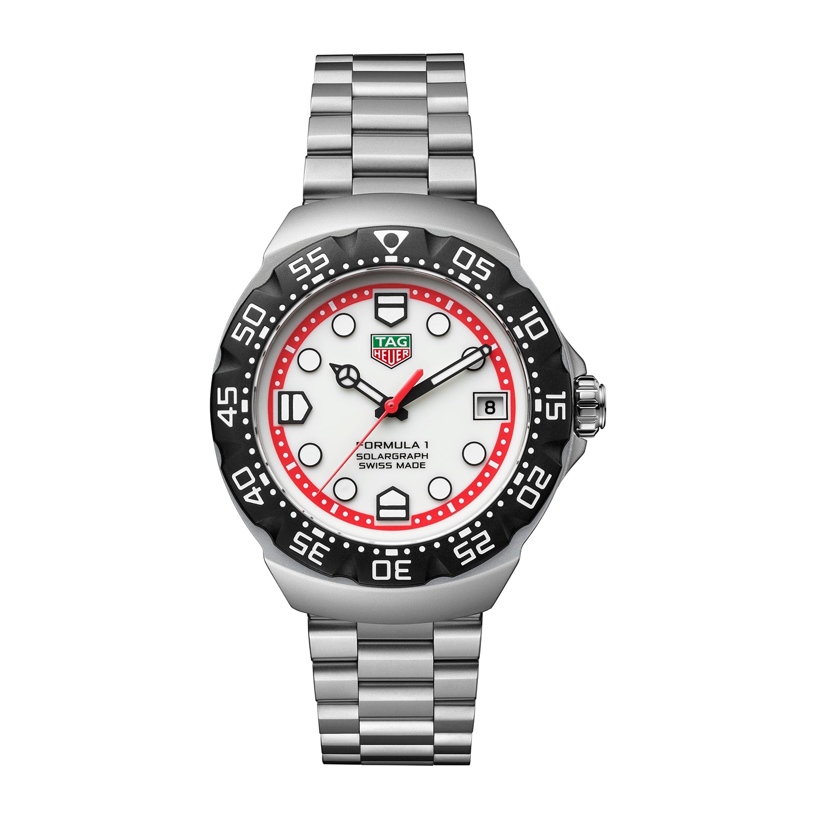 Formula 1 Solargraph 38mm Mens Watch White Formula 1 Solargraph 38mm Mens Watch White image