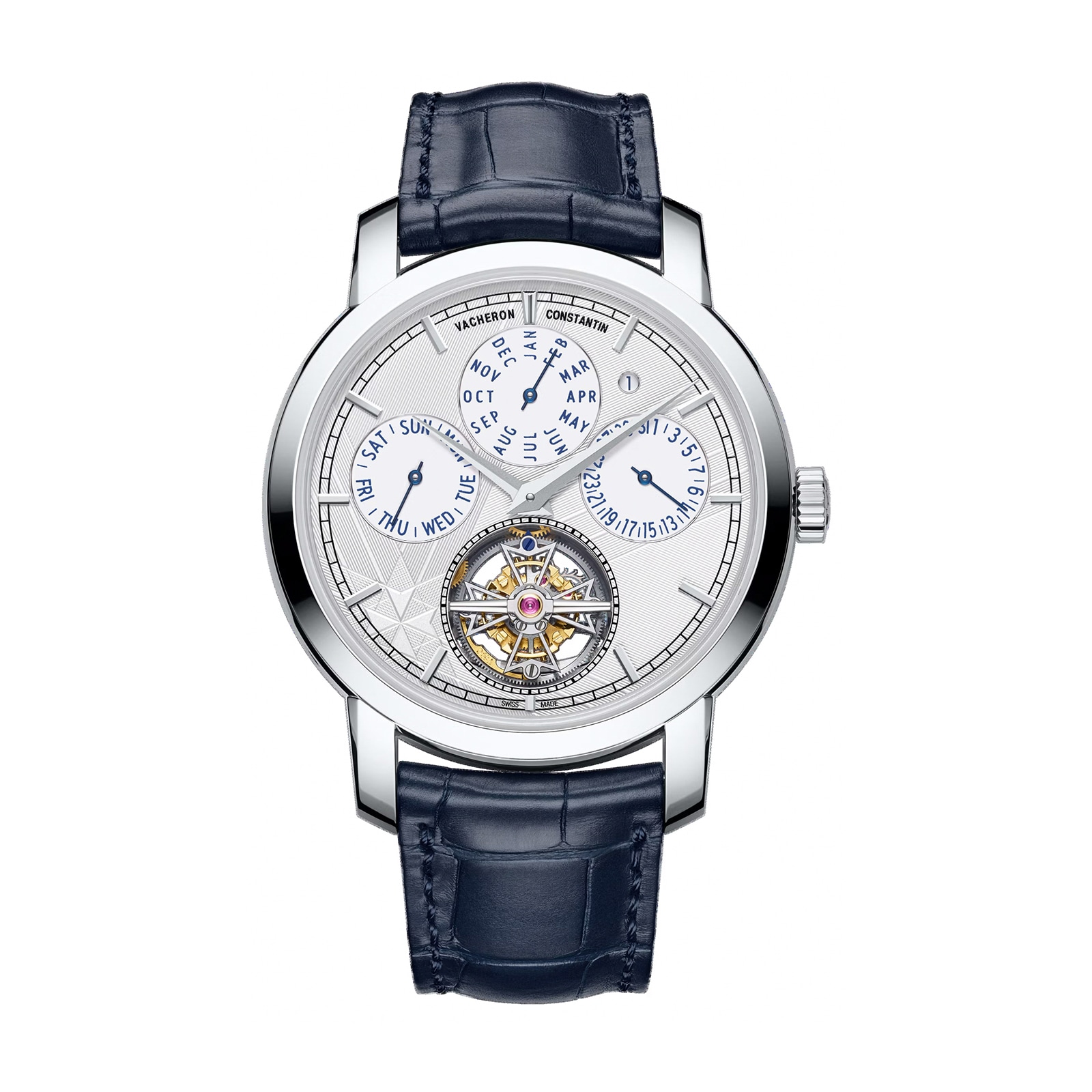 Traditionnelle Tourbillon Perpetual Calendar 42mm Watch Platinum image