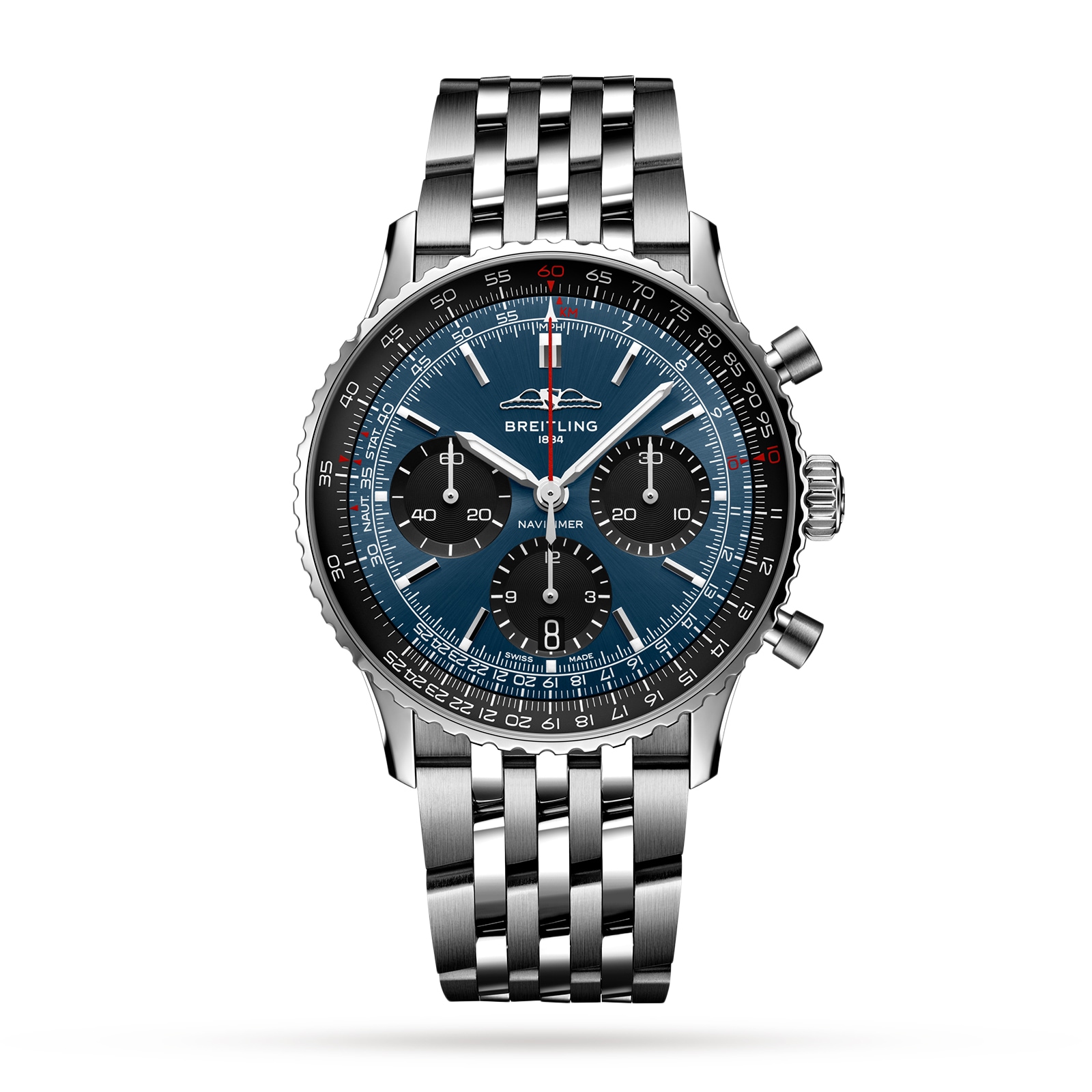 Navitimer B01 Chronograph 41 Stainless Steel Watch Navitimer B01 Chronograph 41 Stainless Steel Watch image