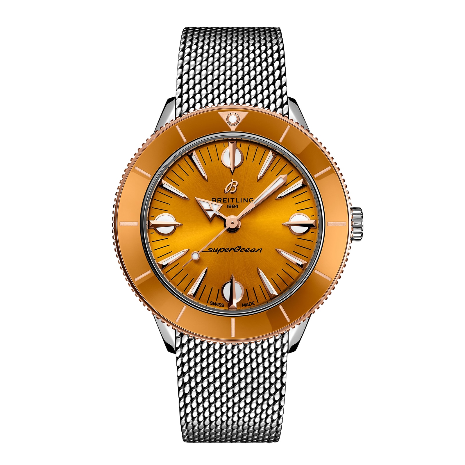 Superocean Heritage '57 Highlands Capsule 38mm Mens Watch Yellow 2 Straps Superocean Heritage '57 Highlands Capsule 38mm Mens Watch Yellow 2 Straps image