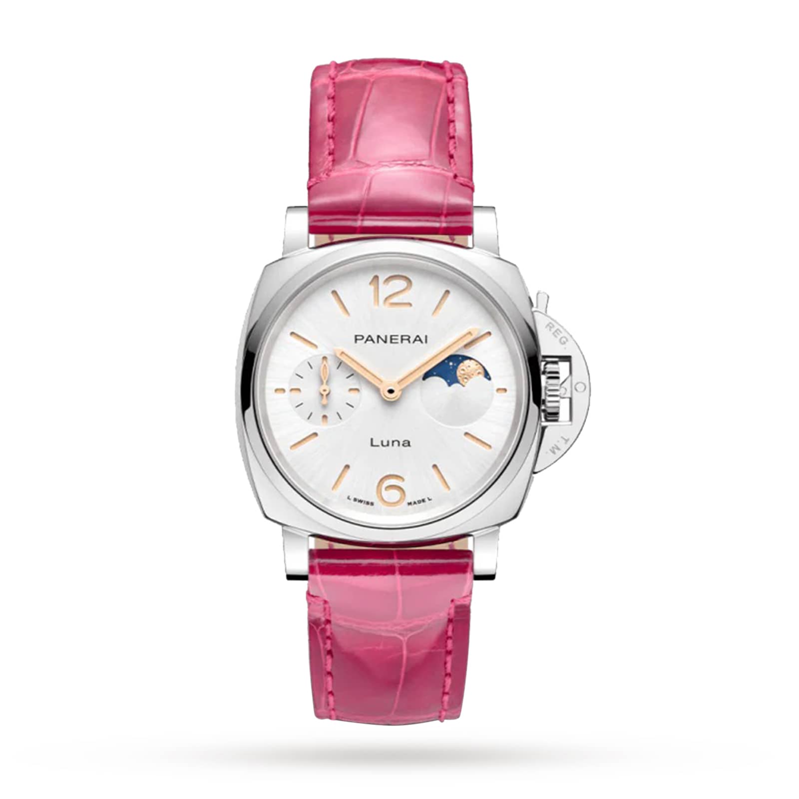Luminor Due Luna Moonphase 38mm Ladies Watch - Pink Luminor Due Luna Moonphase 38mm Ladies Watch - Pink image