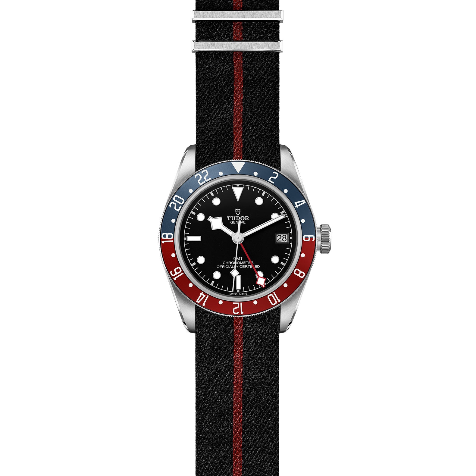Tudor Black Bay GMT 41mm Steel Case Fabric Strap