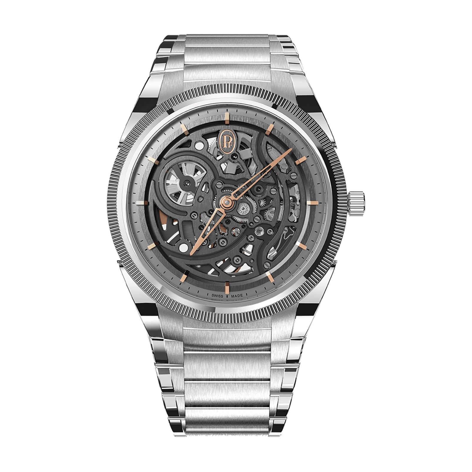 TONDA PF Skeleton Steel Platinum Graphite 40mm Mens Watch TONDA PF Skeleton Steel Platinum Graphite 40mm Mens Watch image