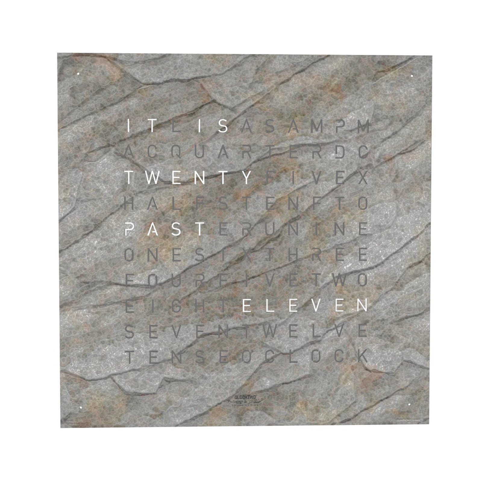 Earth 45 Creators Clock Glintscape White Earth 45 Creators Clock Glintscape White image