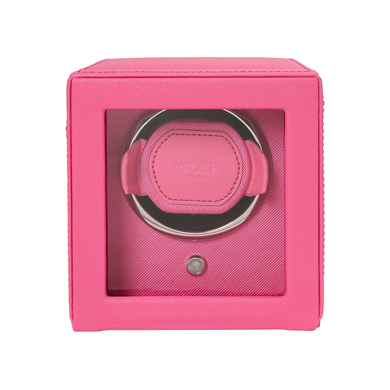 Cub Tutti Fruitti Single Watch Winder With Cover Pink Cub Tutti Fruitti Single Watch Winder With Cover Pink image
