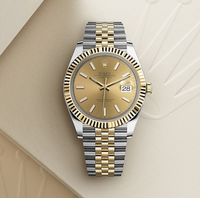 Modern day Rolex Datejust 41 in Oystersteel and yellow gold image