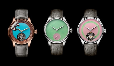 LET IT POP! H. MOSER & CIE. OFFERS AN EXPLOSION OF COLOURS AND GEMSTONES image