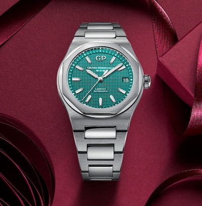 Girard Perregaux Laureato. Exclusively available on Watches of Switzerland image
