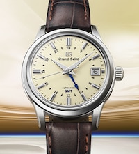 Grand Seiko Elegance Mechanical Automatic 3-Day GMT Watch image