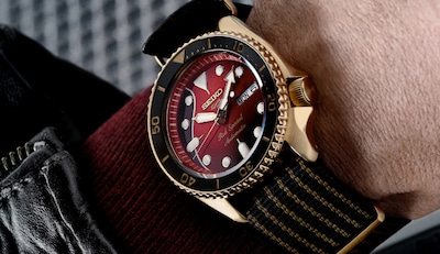 Seiko 5 Sports X Brian May Red Special II Limited Edition (2).png image