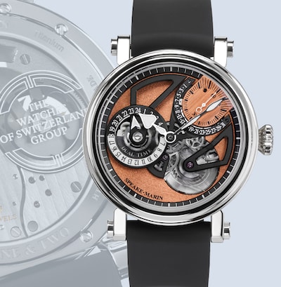 Speake-Marin One &amp; Two Dual Time - Salmon image